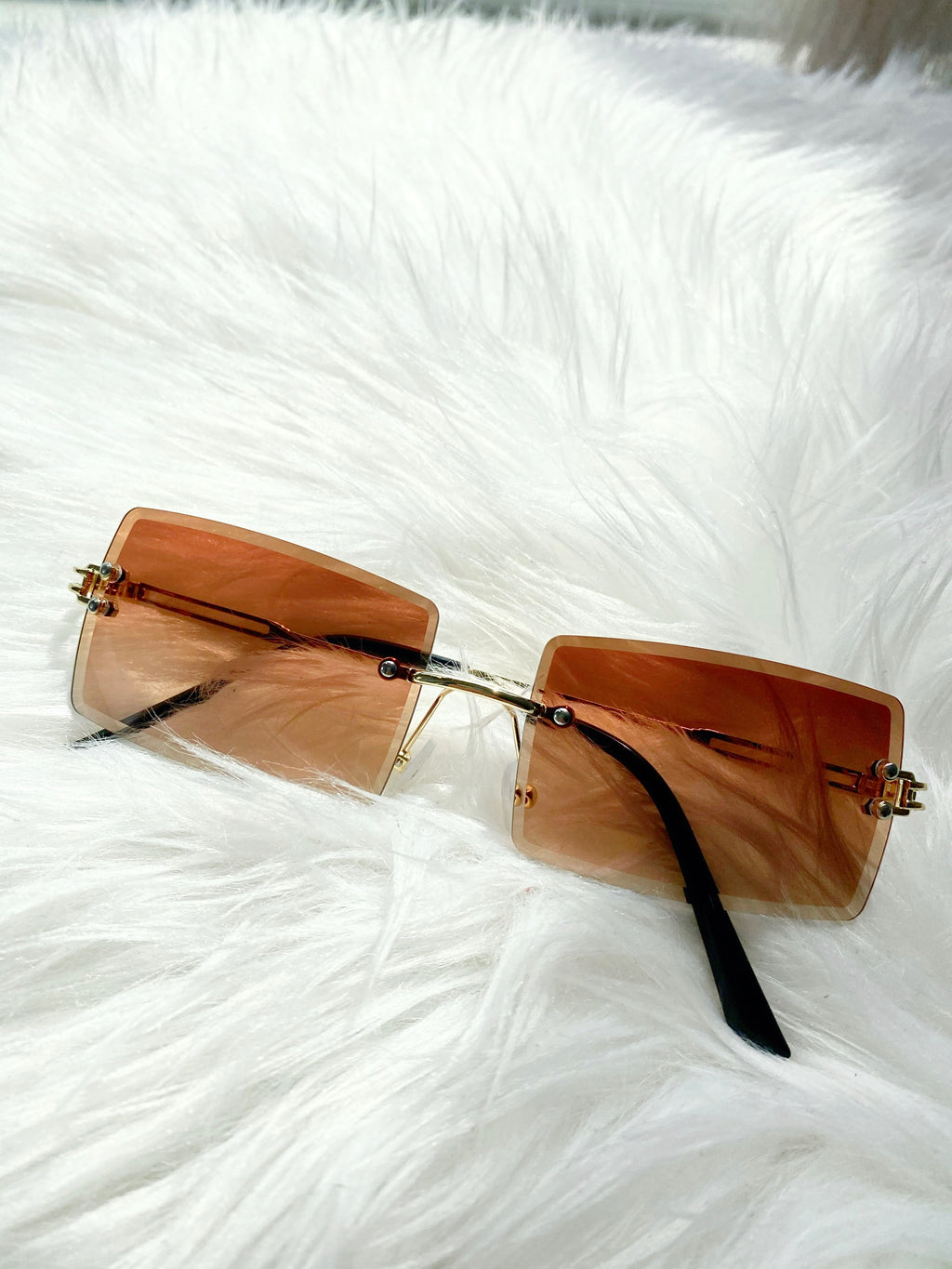 Baddie Sunglasses - Brown - Exotiic Boutique